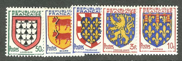Франция (5 шт) [imp-6859] 1