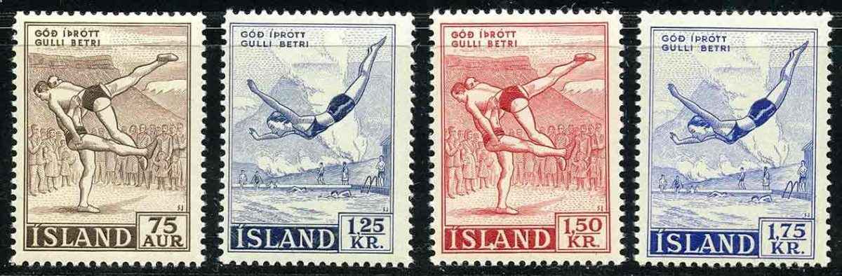 1954-1957. Исландия / Island. **I [imp-11416] 1