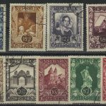 1947. Австрия / Österreich. Набор "Prisoners of War Charity Stamps", 6 м. (•) [imp-13081] 2