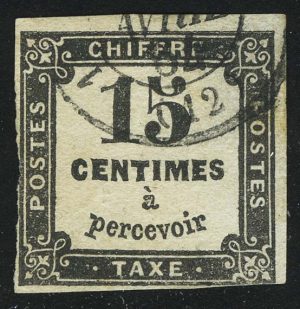1863 New Value - Typographed. White or Yellowish Paper.