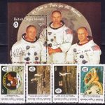 1994 Виргинские острова. 25 лет со дня высадки человека на Луну. [imp-13611_abr] 2