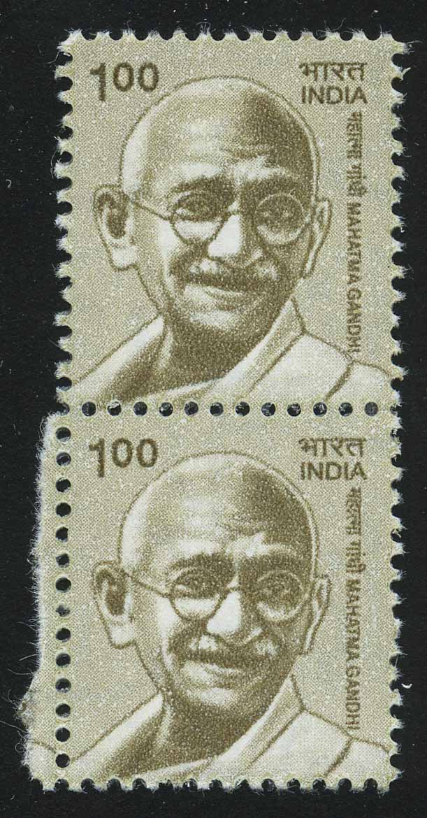 2009 Индия. Серия "Строители современной Индии. Махатма Ганди