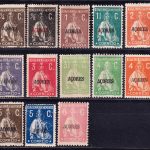 1911-1912 Азорские острова. Васко да Гама. Португальские почтовые марки с надпечаткой [imp-14166] 4