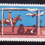 1978 Австралия. 50 лет службе летающих врачей [imp-14186] 2
