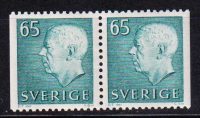 1971 Швеция. Король Густав VI Адольф. Пара [imp-14332] 3