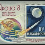 1969. Венгрия. Блок "Аполлон-8" на орбите", 110 x 80 mm, ** [HU2499] 2