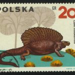 1965. Польша. Эдафозавр, (//)** [PL1563]