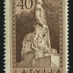 1937. Латвия. Серия "Мемориалы", 2/2, ВЗ, ** [LV203‑204] 2