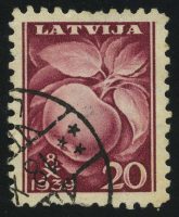 1939. Латвия. Серия "8-я сельскохозяйственная выставка", 1/2, ВЗ, (•) [LV232] 32
