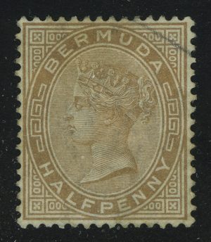 1888. Бермудские Острова. Королева Виктория
