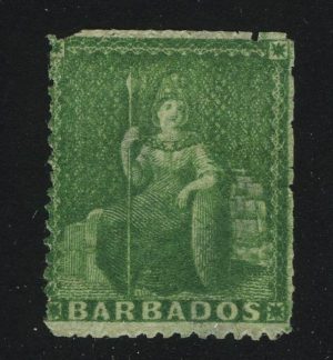 1852. Барбадос. Британия, ½P