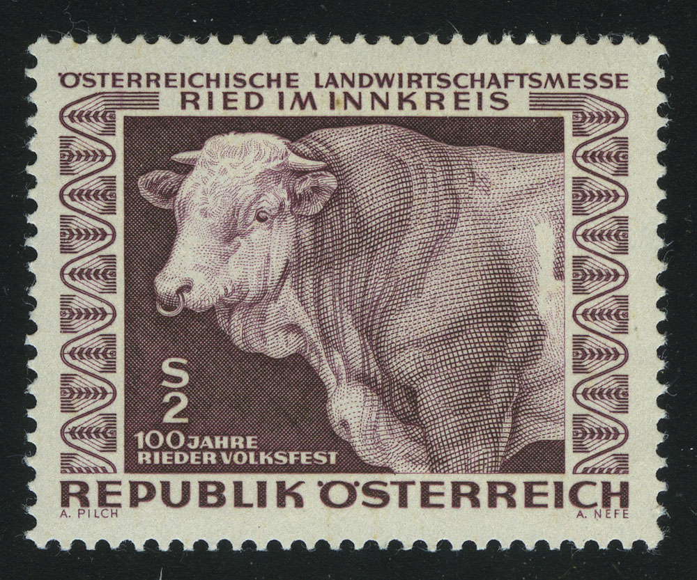 1967. Австрия. Австрийская сельскохозяйственная ярмарка, Рид (Верхняя Австрия)