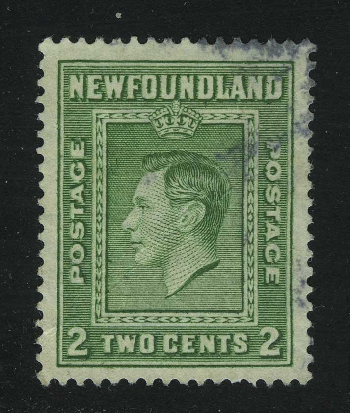 1938. Ньюфаундленд. Король Георг VI