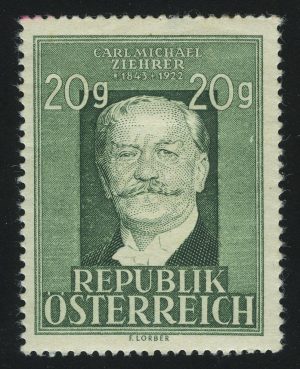 25-летие (1947 г.) со дня смерти Карла Михаэля фон Цирера, 1843–1922 гг.