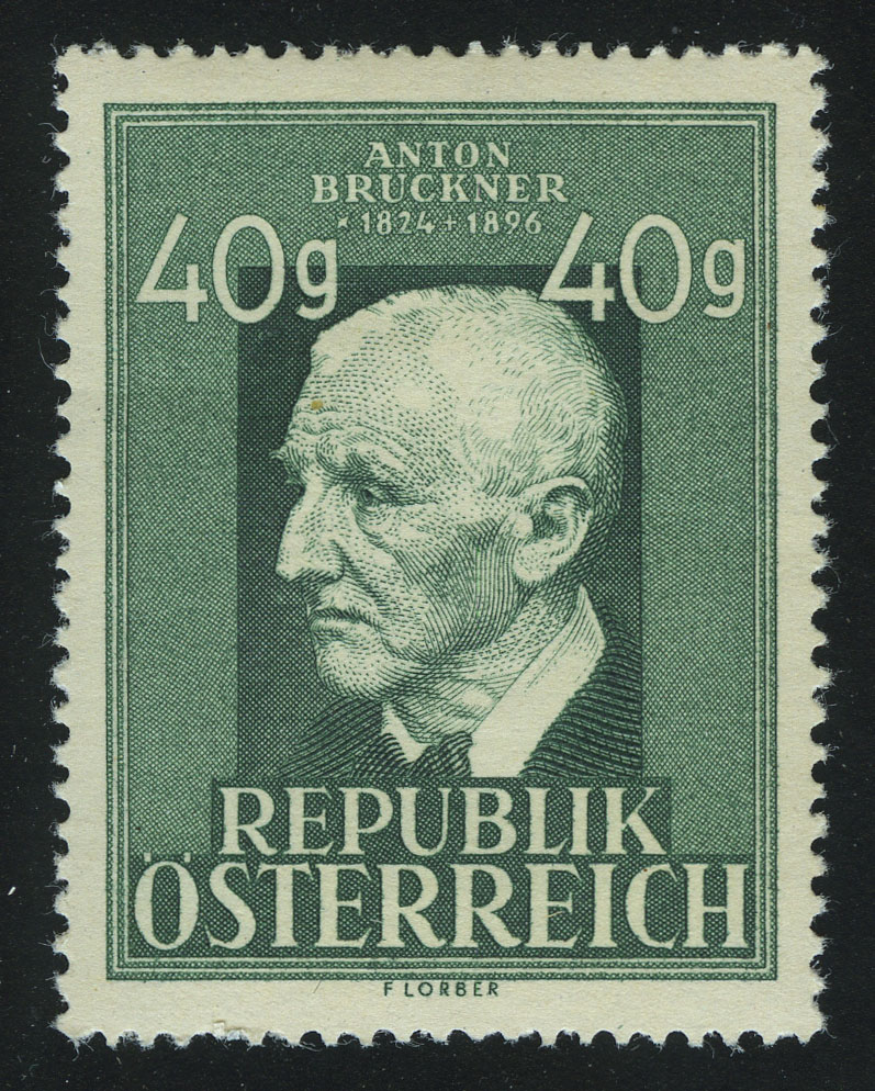 Anton Bruckner (1824-96) composer