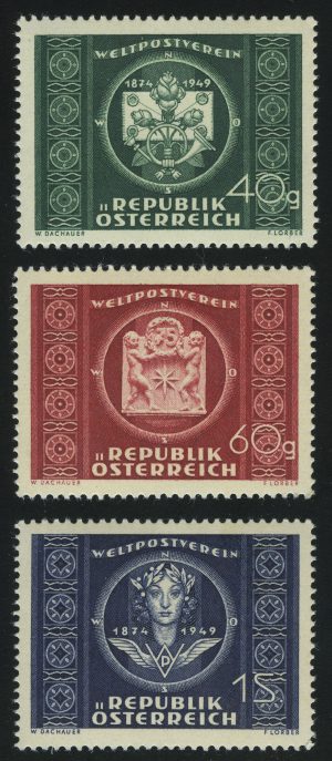1949 The 75th Anniversary of the Universal Postal Union