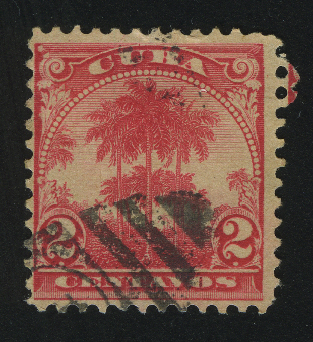 1914. Куба. Кокосовые пальмы. 2 ¢