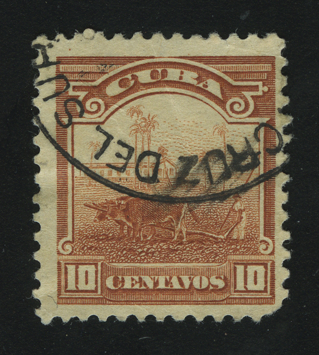 1905. Куба. Плантация сахарного тростника. 10 ¢