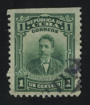 1911. Куба. Варфоломей Мазо (1830-1907). Кубинские государственные деятели. 1 ¢