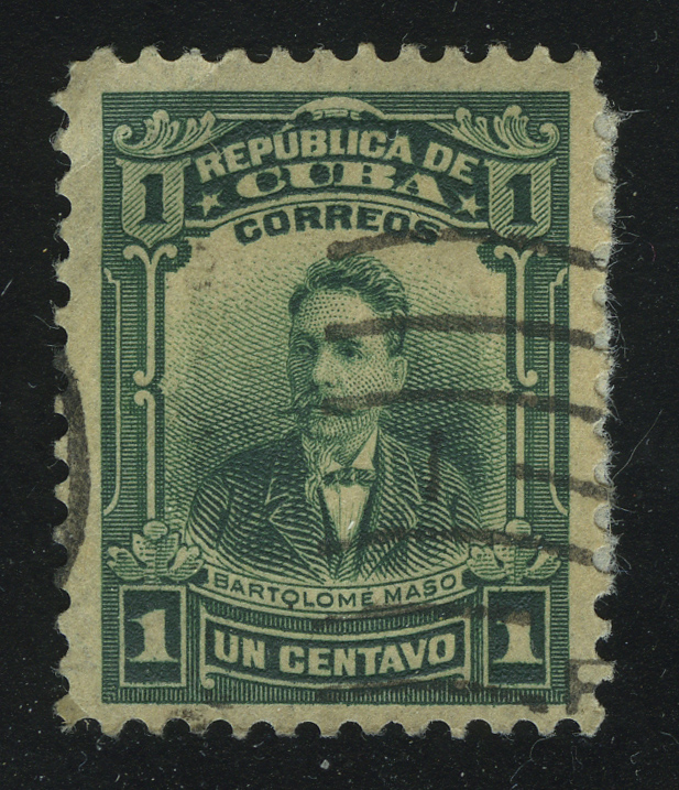 1911. Куба. Варфоломей Мазо (1830-1907). Кубинские государственные деятели. 1 ¢
