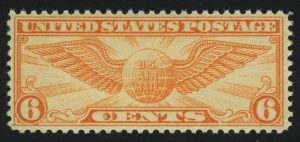 1934. США. Крылатый глобус. 6 ¢, Авиапочта