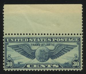 1939. США. Крылатый глобус. 30 ¢. Авиапочта