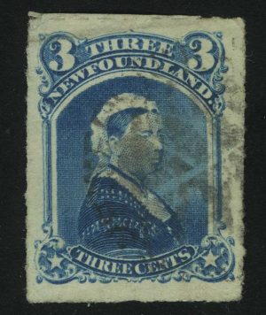 1877. Ньюфаундленд. Королева Виктория (1819-1901)