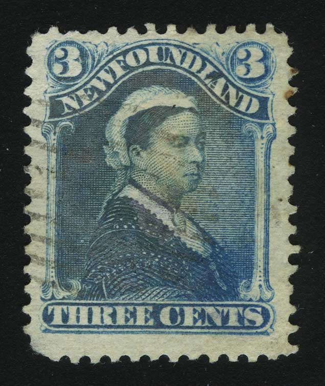 1880. Ньюфаундленд. Королева Виктория (1819-1901)