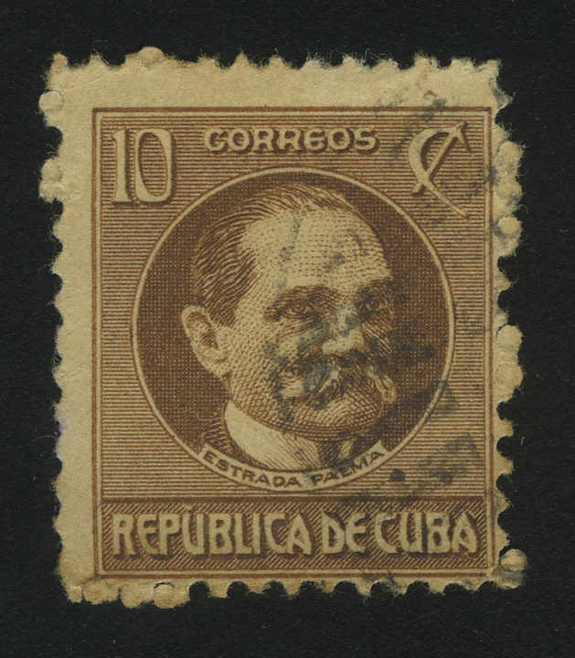1917. Куба. Политики. Томас Эстрада Пальма. 10 ¢