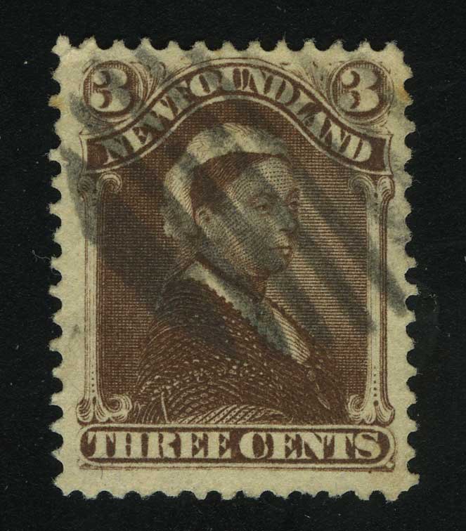 1887. Ньюфаундленд. Королева Виктория (1819-1901)