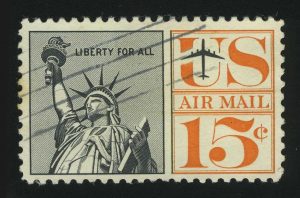 1959-60. США. Авиапочта. Статуя Свободы