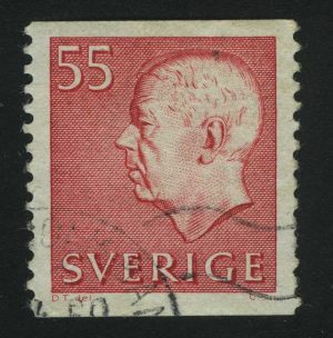 1969. Швеция. Король Швеции Густав VI Адольф