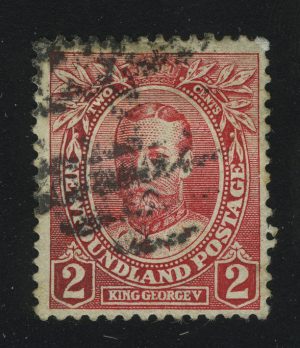 1919. Ньюфаундленд. Король Георг V. 2 ¢