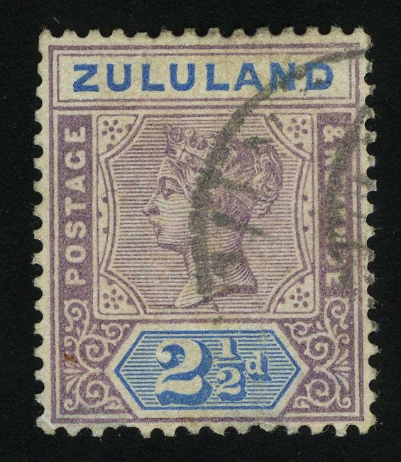 1894. Зулуленд. Королева Виктория. 2½ d