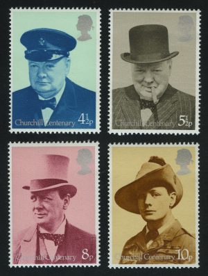1974. Великобритания. Серия " Sir Winston Churchill, Birth Centenary"