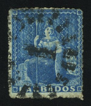 1861. Барбадос. Британия, 1P