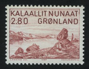 1987. Гренландия. Картина Питера Розинга