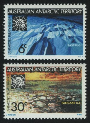 1971. Австралийская антарктическая территория (ААТ). Серия: "10-я годовщина Договора об Антарктике"