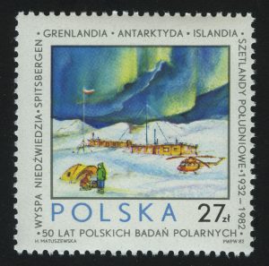 1982. Польша. 50-летие польских полярных экспедиций