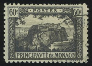1922. Монако. Местные мотивы. Скала Монако