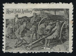Франция. Непочтовая марка "Royal Field Artillery" [REV-1109]