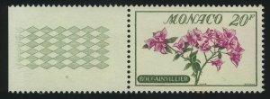 1959. Монако. Цветы. Бугенвиллея глабра