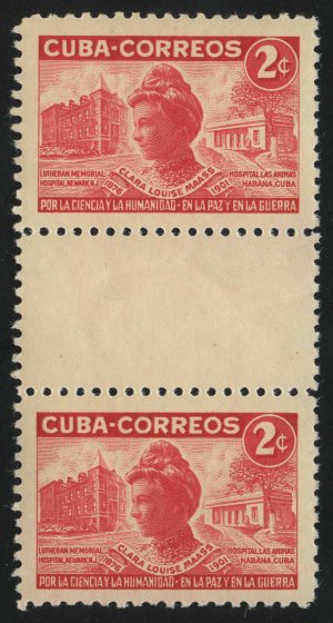 1951. Куба. 50-я годовщина смерти Клары Маасс, медсестры