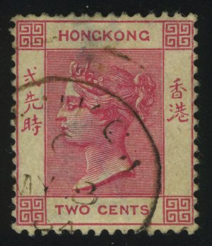 1882. Гонконг. Королева Виктория. 2C. Стандарт