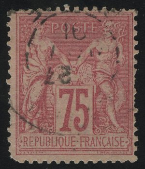 1876. Франция. Pax и Mercur. Стандарт