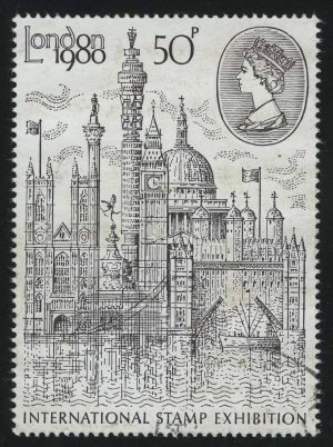 1980. Великобритания. Международная выставка почтовых марок "Лондон 1980"