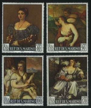 Paintings by Titian