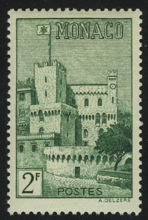 1946. Монако. Часовая башня замкаа