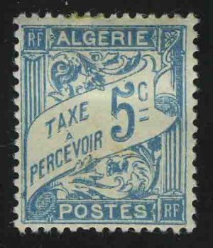 1926. Алжир. Почтовые марки, подлежащие оплате. 5С