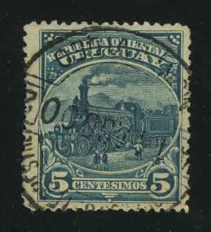 1899. Уругвай. Поезд. 5C